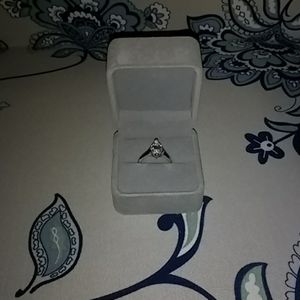 Cubic Zirconia ring size 8
